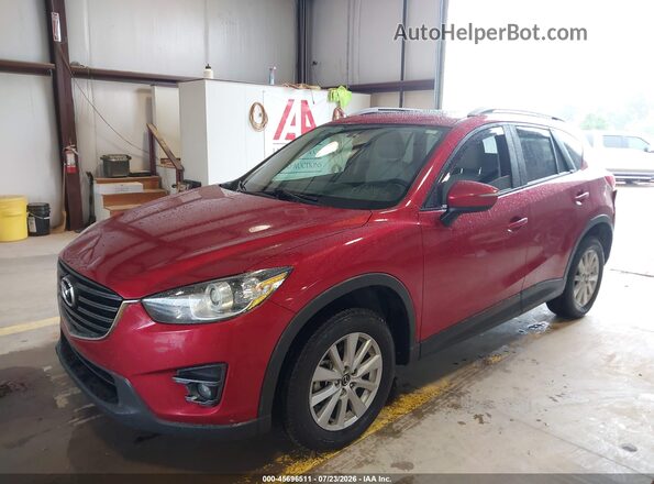 JM3KE2CY6G0703403 2016 MAZDA CX-5 Red Передня ліва чверть