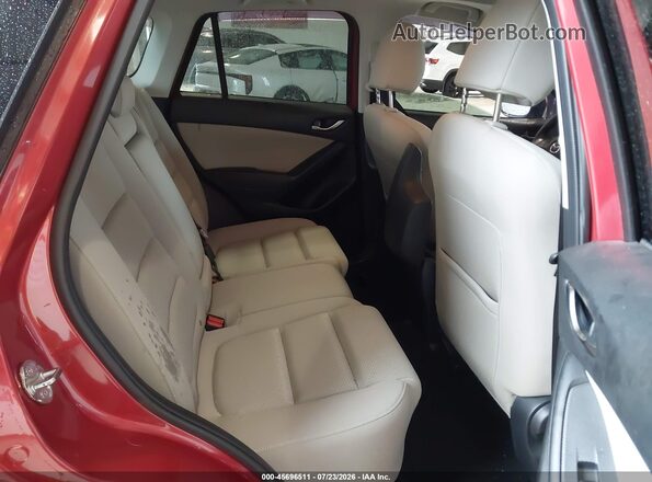 JM3KE2CY6G0703403 2016 MAZDA CX-5 Red Вид наклейки з VIN-кодом