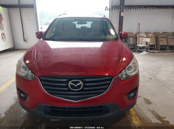 JM3KE2CY6G0703403 2016 MAZDA CX-5 Red Вид щитка приладів