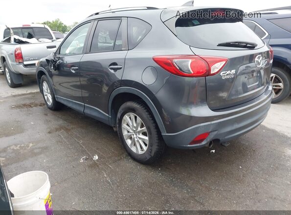 JM3KE2CY6G0738345 2016 MAZDA CX-5 Gray Հետևի ձախ