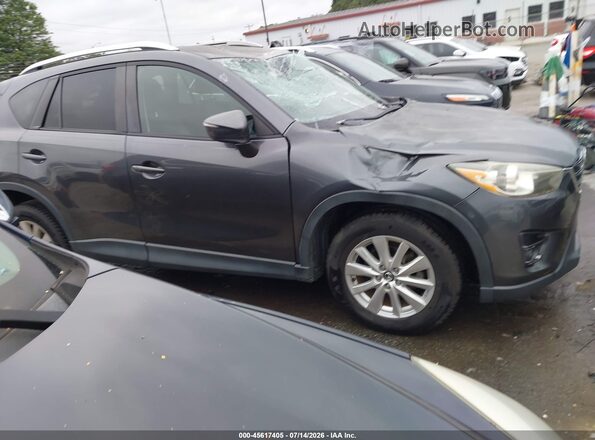 JM3KE2CY6G0738345 2016 MAZDA CX-5 Gray Սալոնի հետևի տեսք