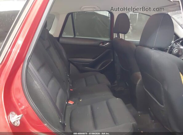JM3KE2CY6G0747028 2016 MAZDA CX-5 Red VIN კოდის სტიკერის ხედი