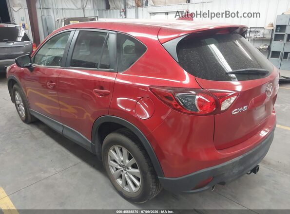 JM3KE2CY6G0747028 2016 MAZDA CX-5 Red უკანა მარცხენა