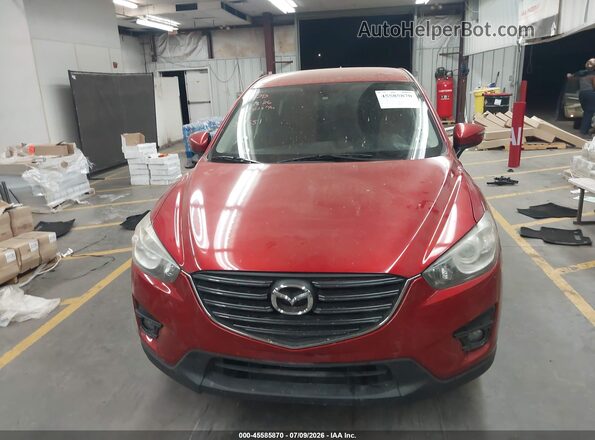 JM3KE2CY6G0747028 2016 MAZDA CX-5 Red ხელსაწყოთა პანელის ხედი
