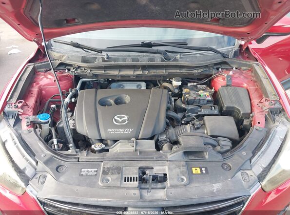 JM3KE2CY6G0806823 2016 MAZDA CX-5 Red Հետևի տեսք