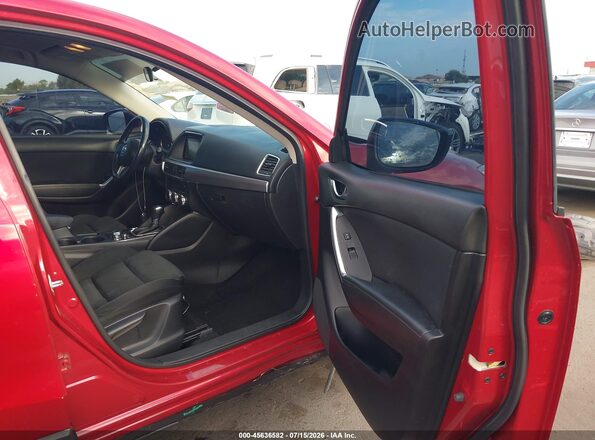 JM3KE2CY6G0806823 2016 MAZDA CX-5 Red Սալոնի դիմացի տեսք