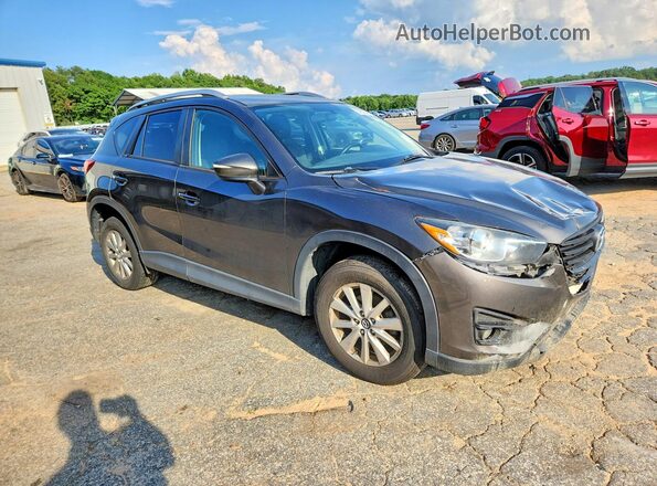 JM3KE2CY6G0831415 2016 MAZDA CX-5 Gray Przód prawy