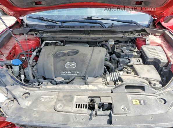 JM3KE2CY7G0644572 2016 MAZDA CX-5 Red Widok komory silnika