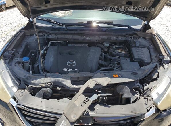 JM3KE2CY8G0653670 2016 MAZDA CX-5 Black Вид підкапотного простору