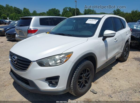 JM3KE2CY8G0739075 2016 MAZDA CX-5 White Przód lewy