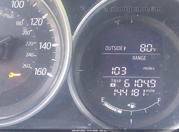 JM3KE2CYXG0689120 2016 MAZDA CX-5 Gray 