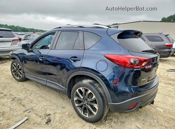 JM3KE2DY0G0795106 2016 MAZDA CX-5 Blue Trasero izquierdo