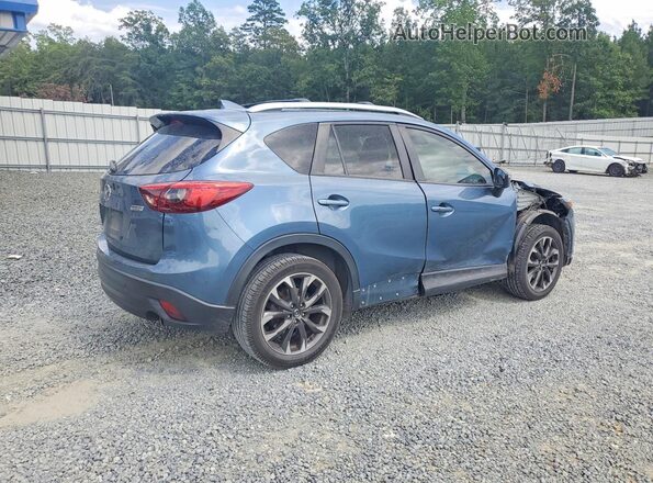 JM3KE2DY1G0668204 2016 MAZDA CX-5 Blue Tył prawy