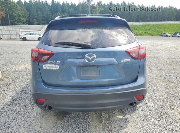JM3KE2DY1G0668204 2016 MAZDA CX-5 Blue Widok z tyłu
