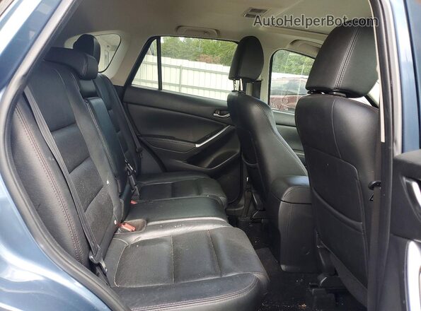 JM3KE2DY1G0668204 2016 MAZDA CX-5 Blue Widok wnętrza z tyłu