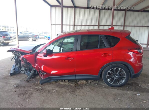 JM3KE2DY1G0876955 2016 MAZDA CX-5 Красный Панорамный вид салона 360°