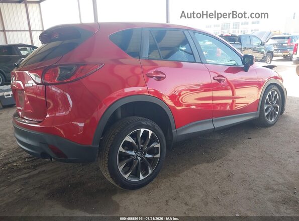JM3KE2DY1G0876955 2016 MAZDA CX-5 Красный Задняя правая четверть