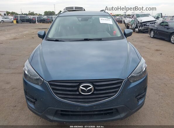 JM3KE2DY2G0650939 2016 MAZDA CX-5 Blue Widok zestawu wskaźników