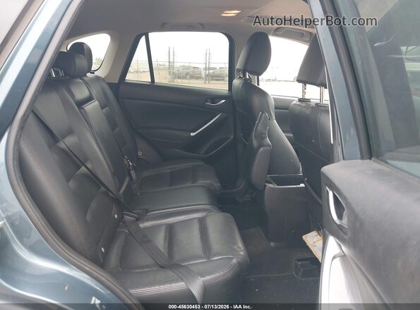 JM3KE2DY2G0650939 2016 MAZDA CX-5 Blue Widok naklejki z numerem VIN