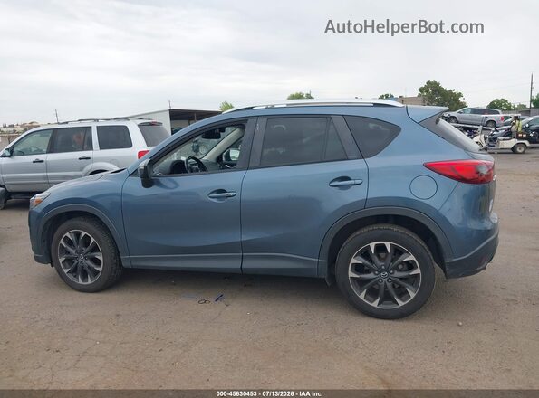JM3KE2DY2G0650939 2016 MAZDA CX-5 Blue Widok wnętrza 360 stopni