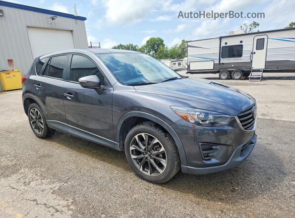 JM3KE2DY4G0648061 2016 MAZDA CX-5 Gray Առջևի աջ