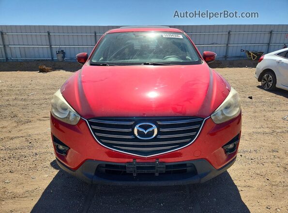 JM3KE2DY4G0667743 2016 MAZDA CX-5 Red Front view