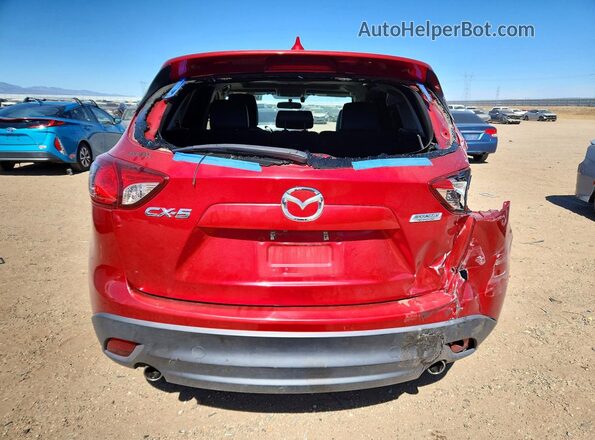 JM3KE2DY4G0667743 2016 MAZDA CX-5 Red Rear view