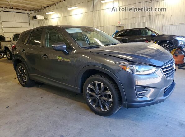 JM3KE2DY4G0683442 2016 MAZDA CX-5 Gray Front right