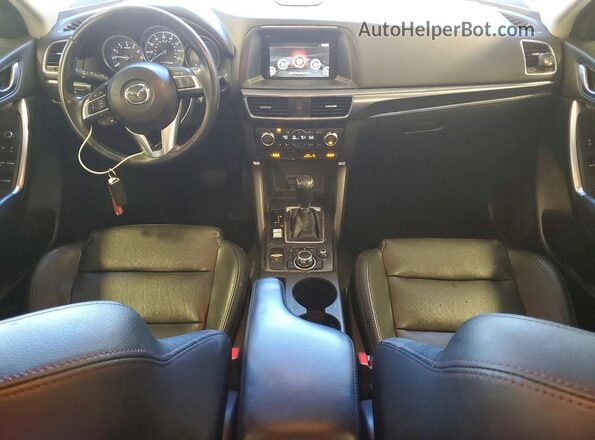 JM3KE2DY4G0683442 2016 MAZDA CX-5 Gray Dashboard view