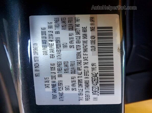 JM3KE2DY4G0683442 2016 MAZDA CX-5 Gray VIN sticker view