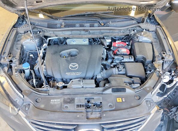 JM3KE2DY4G0683442 2016 MAZDA CX-5 Gray Engine compartment view