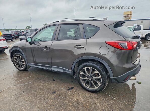 JM3KE2DY4G0735815 2016 MAZDA CX-5 Brown უკანა მარცხენა
