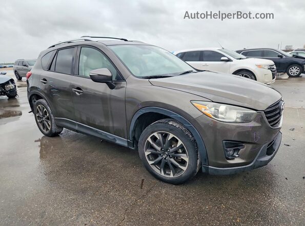 JM3KE2DY4G0735815 2016 MAZDA CX-5 Brown წინა მარჯვენა