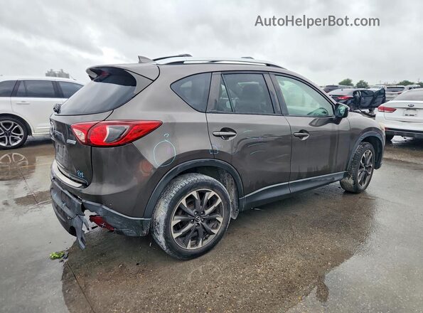 JM3KE2DY4G0735815 2016 MAZDA CX-5 Brown უკანა მარჯვენა