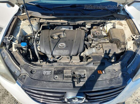 JM3KE2DY4G0789647 2016 MAZDA CX-5 White Вид підкапотного простору