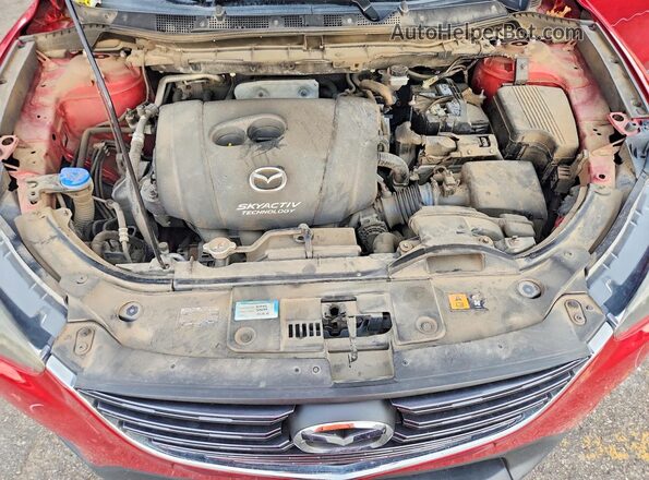 JM3KE2DY4G0791771 2016 MAZDA CX-5 Red Widok komory silnika