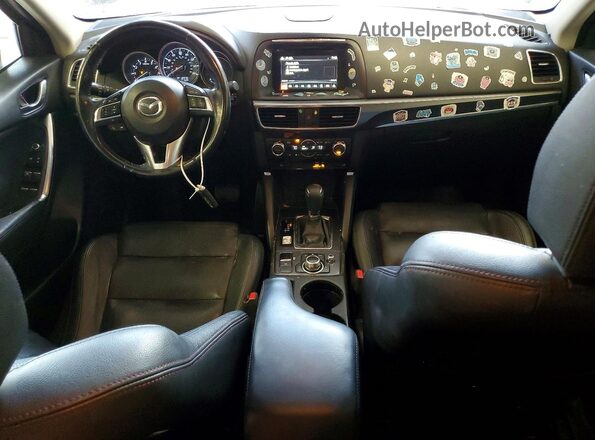 JM3KE2DY5G0859981 2016 MAZDA CX-5 Gray წინა პანელის ხედი