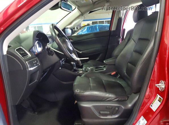 JM3KE2DY6G0776981 2016 MAZDA CX-5 Red Սալոնի դիմացի տեսք