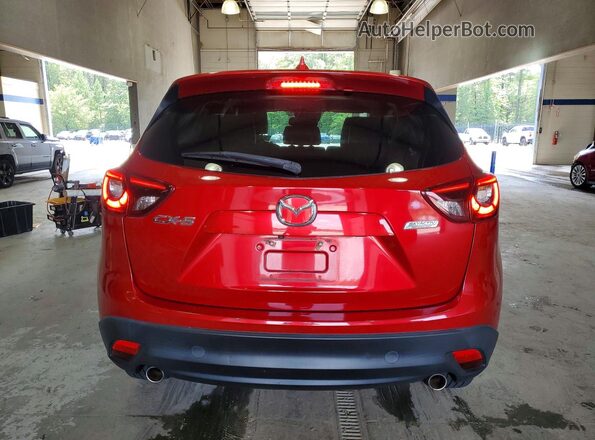 JM3KE2DY6G0776981 2016 MAZDA CX-5 Red Հետևի տեսք