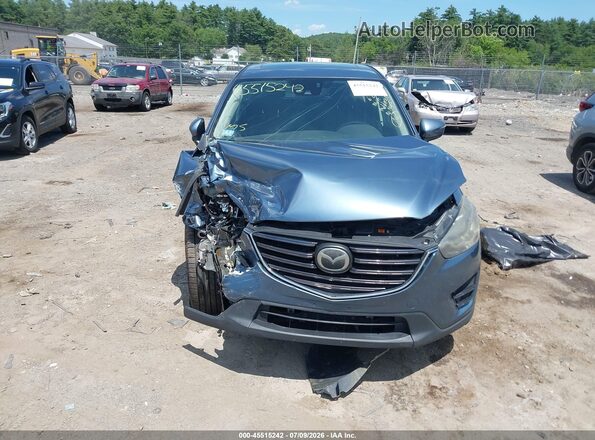 JM3KE2DY6G0813060 2016 MAZDA CX-5 Dark Blue Widok zestawu wskaźników