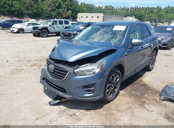 JM3KE2DY6G0813060 2016 MAZDA CX-5 Dark Blue Przód lewy
