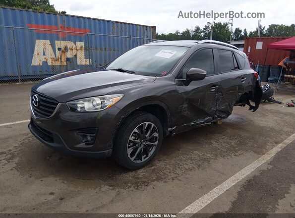 JM3KE2DY7G0642836 2016 MAZDA CX-5 Gray Front left