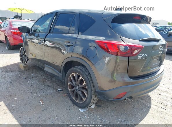 JM3KE2DY8G0682973 2016 MAZDA CX-5 Gray Հետևի ձախ