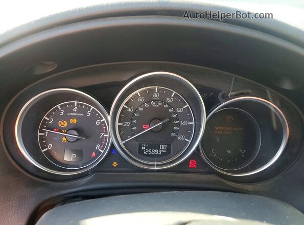 JM3KE2DY9G0688569 2016 MAZDA CX-5 Black Instrument cluster view