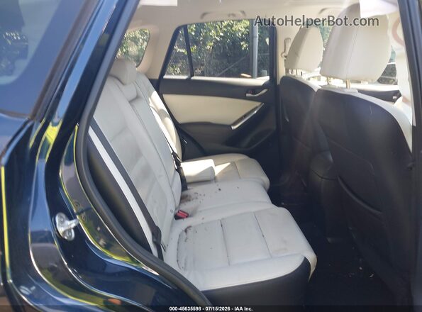 JM3KE2DY9G0763481 2016 MAZDA CX-5 Blue Widok naklejki z numerem VIN