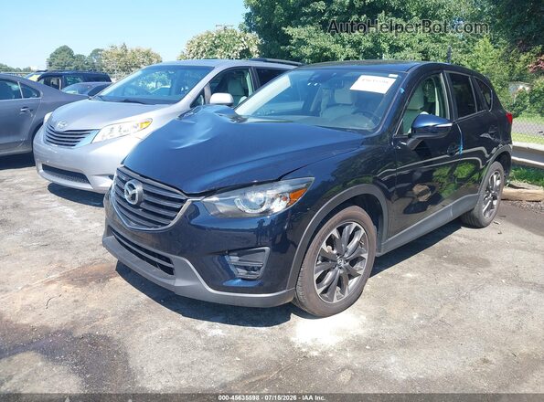 JM3KE2DY9G0763481 2016 MAZDA CX-5 Blue Przód lewy