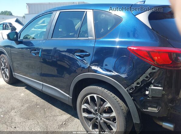 JM3KE2DY9G0763481 2016 MAZDA CX-5 Blue Widok wnętrza 360 stopni