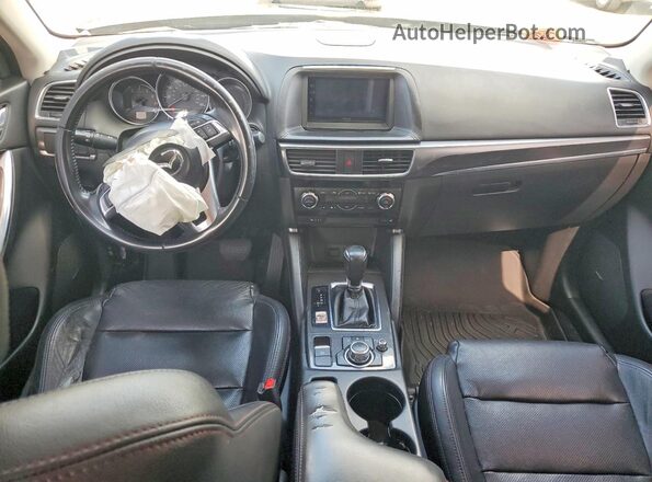 JM3KE2DY9G0868800 2016 MAZDA CX-5 Black წინა პანელის ხედი