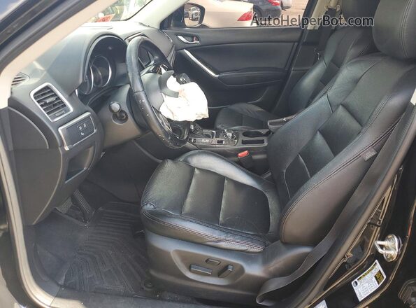 JM3KE2DY9G0868800 2016 MAZDA CX-5 Black წინა სალონის ხედი