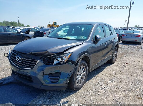 JM3KE4BY2G0866160 2016 MAZDA CX-5 Gray Widok z przodu